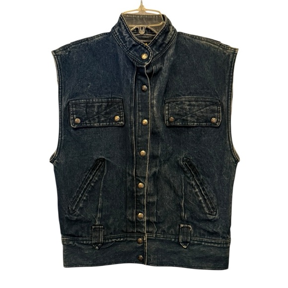 Vintage Jackets & Blazers - Vintage Liz‎ Claiborne Denim Vest
